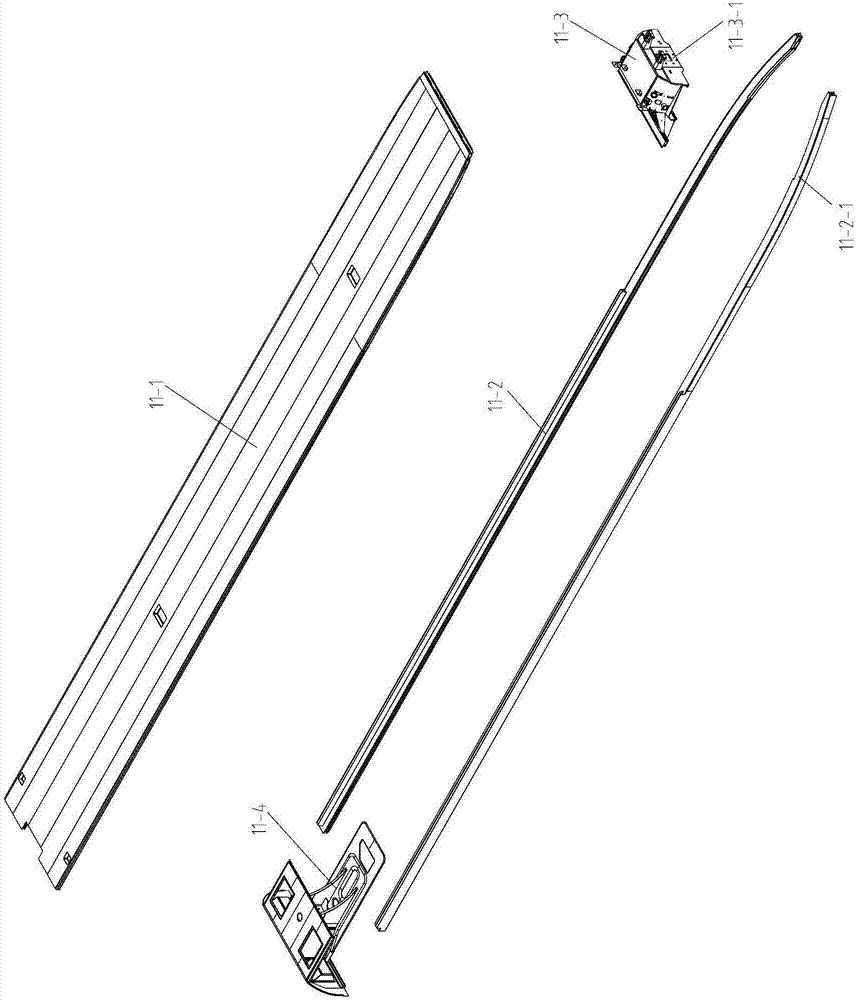 Composite positioning device and method for chassis foundation large-size component and FE end of multiple units