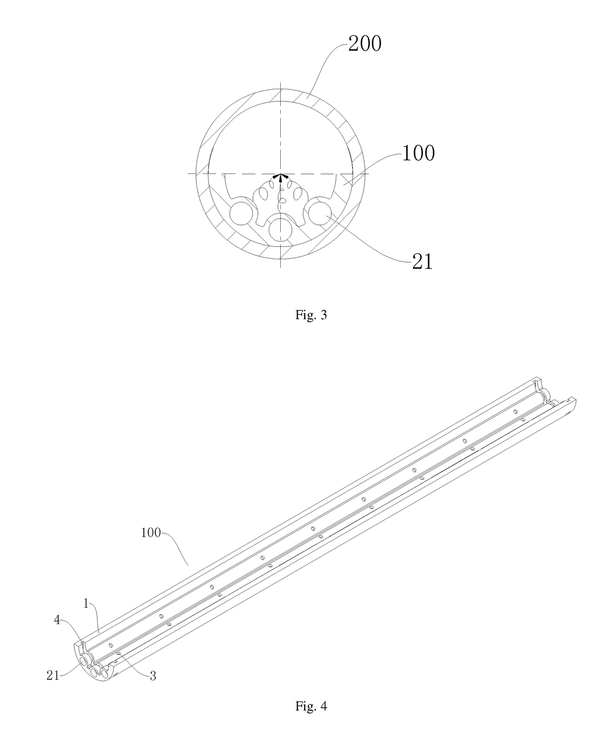 Refrigerant distributing component, header assembly, and heat exchanger