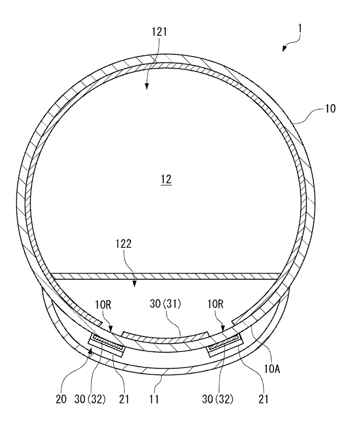 Aircraft and fuselage cooling structure