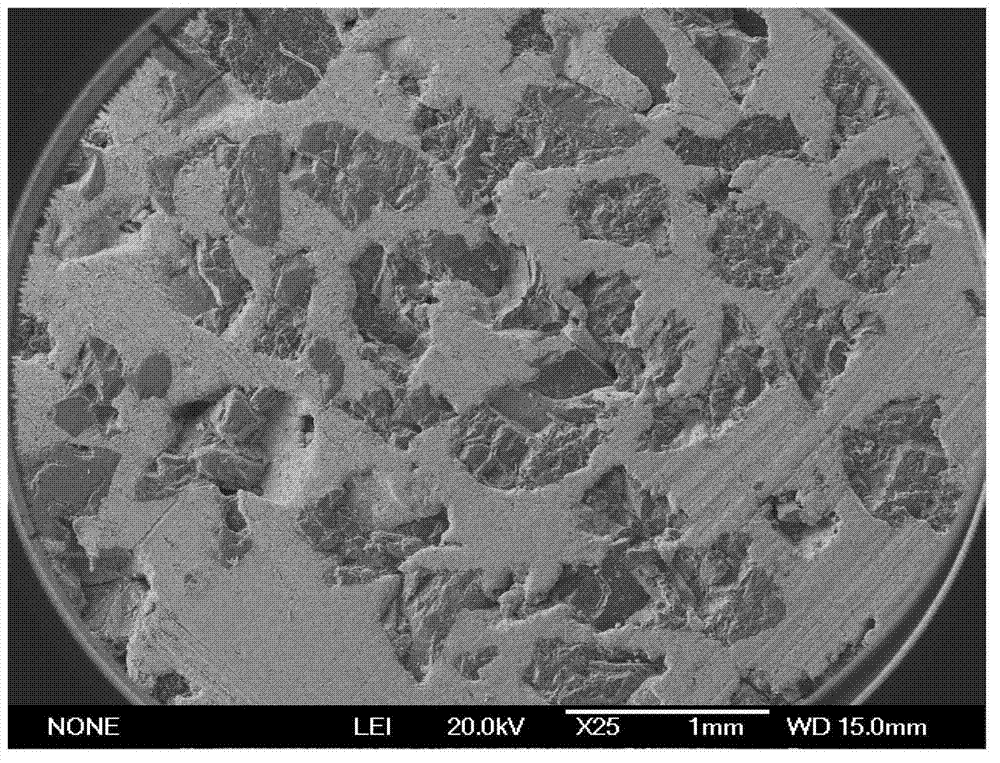 Preparation method for SiC and graphite hybrid reinforced copper-based surface composite material