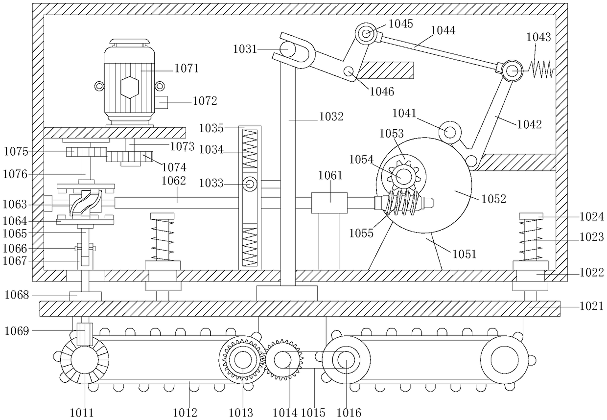 Carton opening device of corrugated carton filling and sealing machine