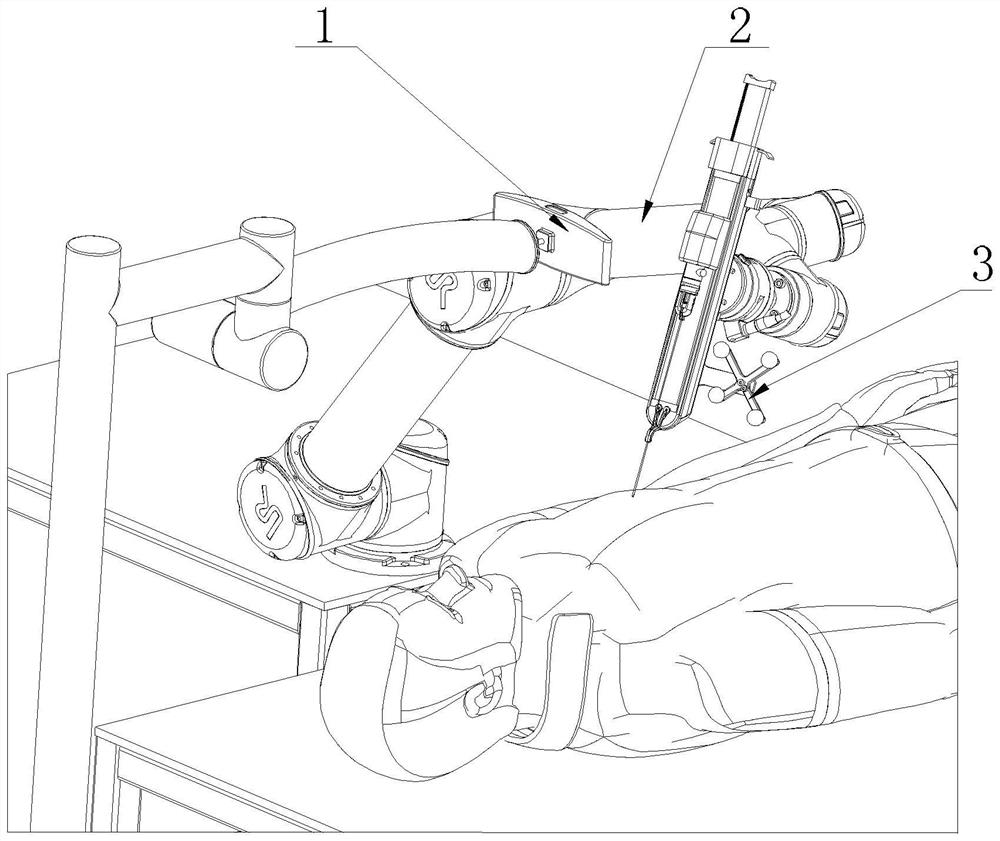 Puncture actuator of cooperative medical robot and puncture system and method thereof