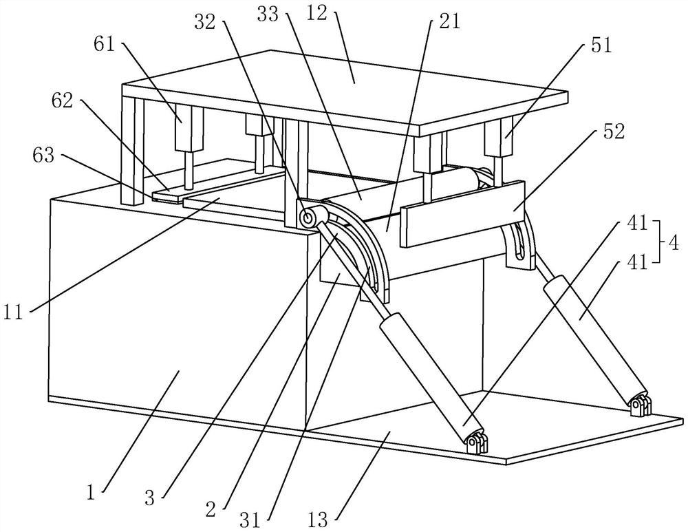 Arc bending device and arc bending method for polygonal plate