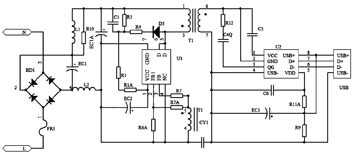 Novel loop detection and control circuit