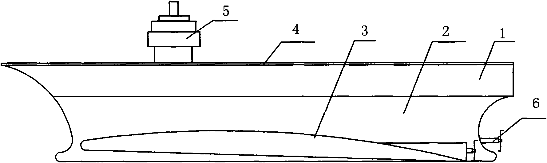 Navigation submarine ship with hydrofoil power cabins