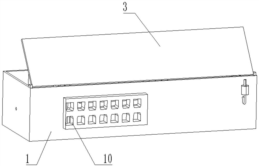 Internet-of-Things switch heat dissipation structure device