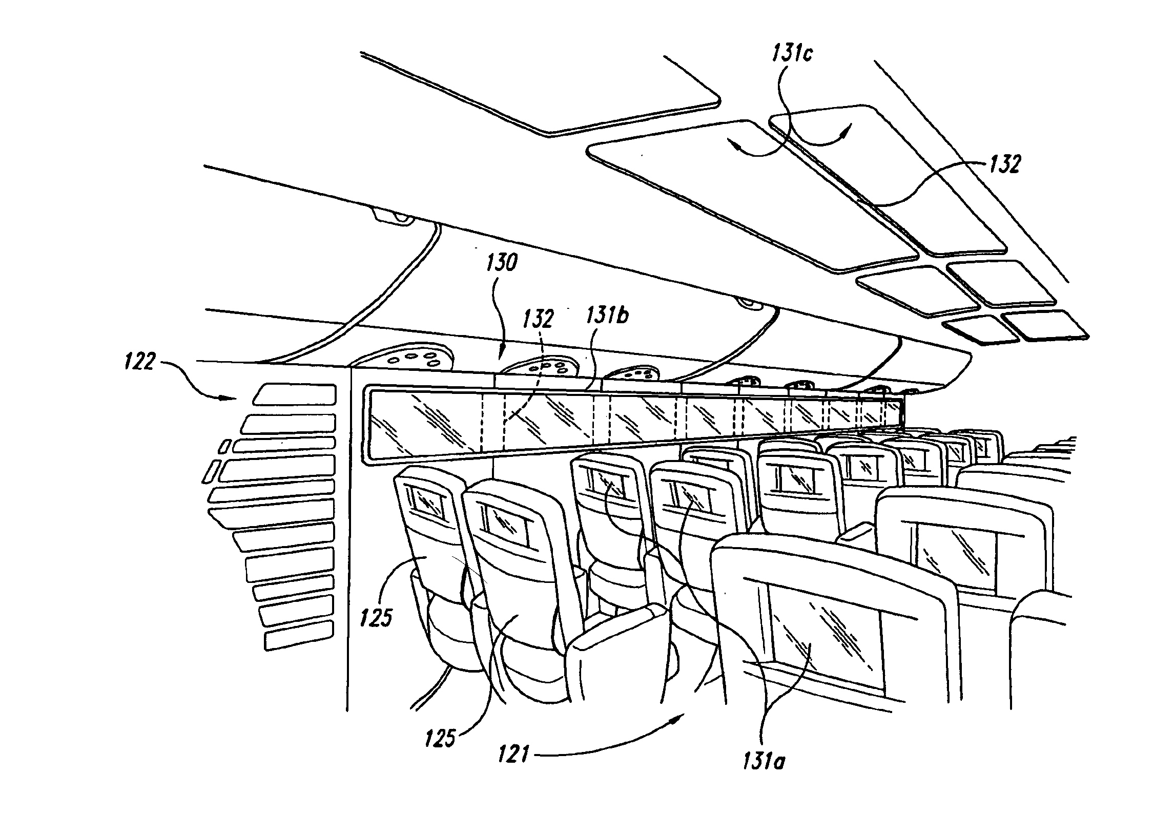 Method and system for presenting moving simulated images in a moving vehicle