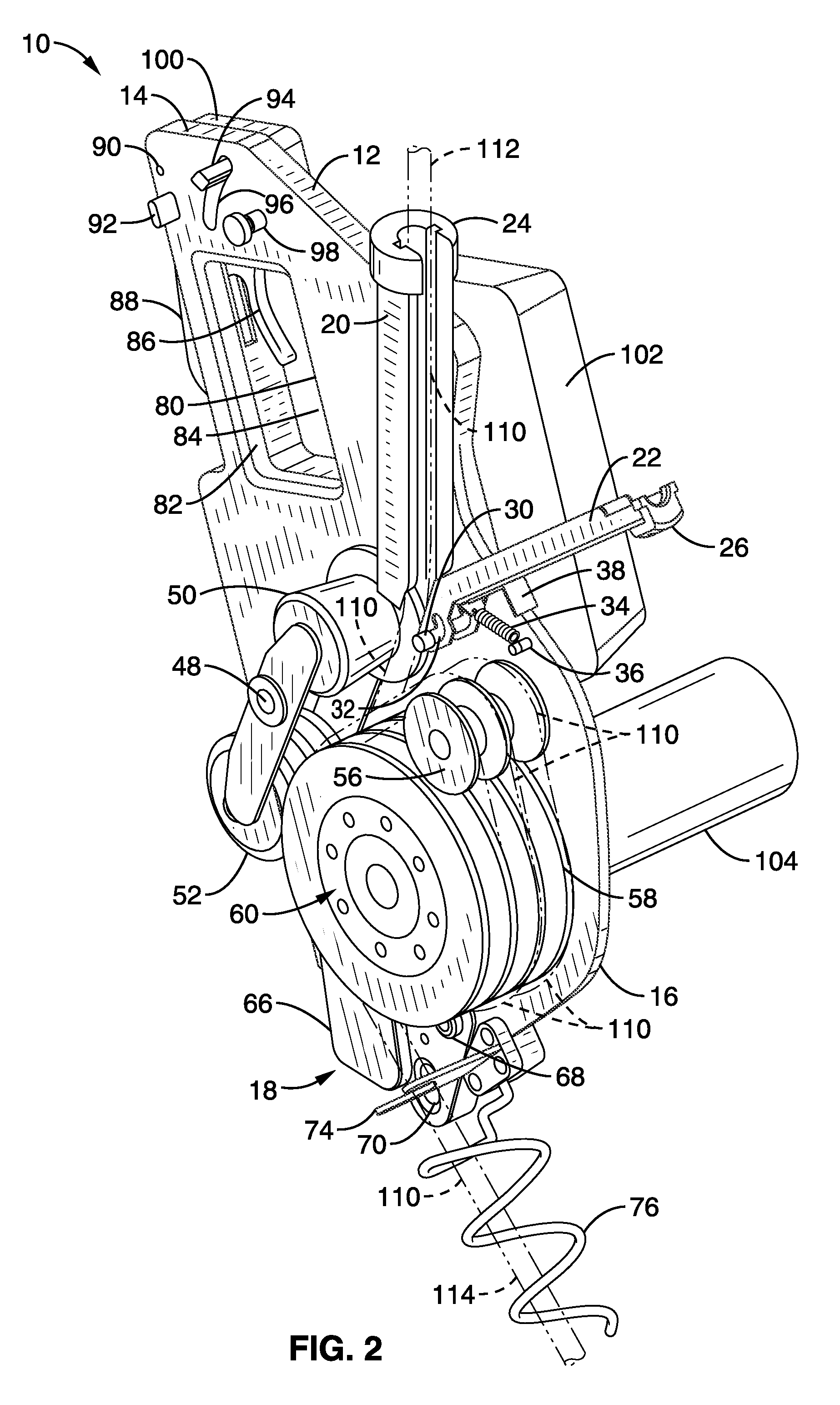 Powered personnel ascender