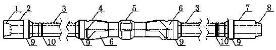 Well cleaning functional type drill pipe