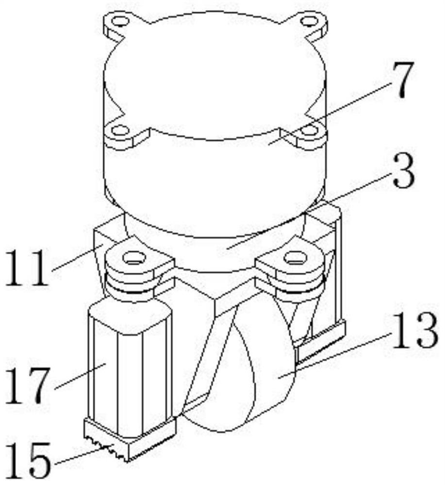 A portable non-slip gas chromatography mass spectrometer