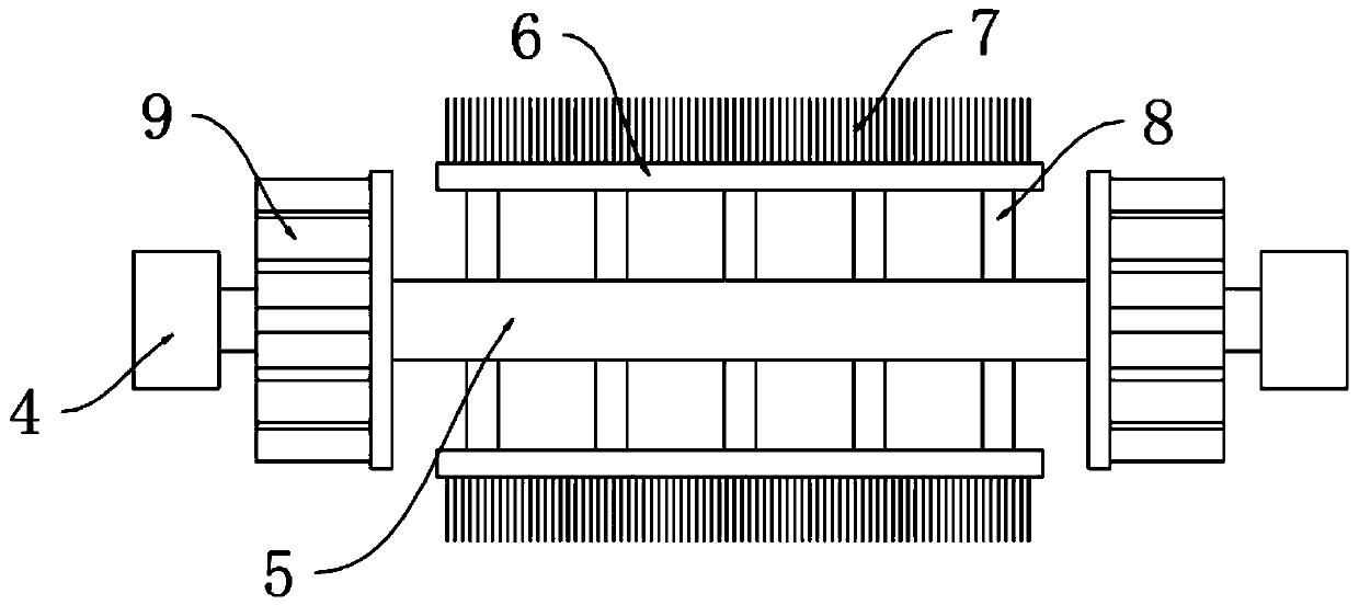 Anti-blocking grating for water purification