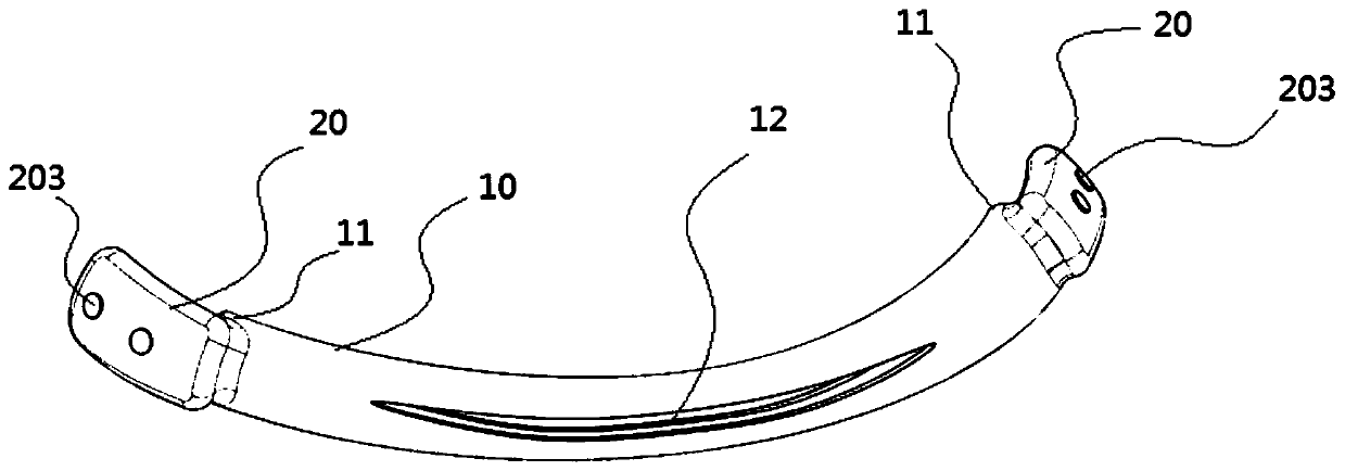 3D printing individual rib replacement prosthesis and preparation method thereof