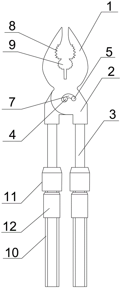 Electric insulated clamp