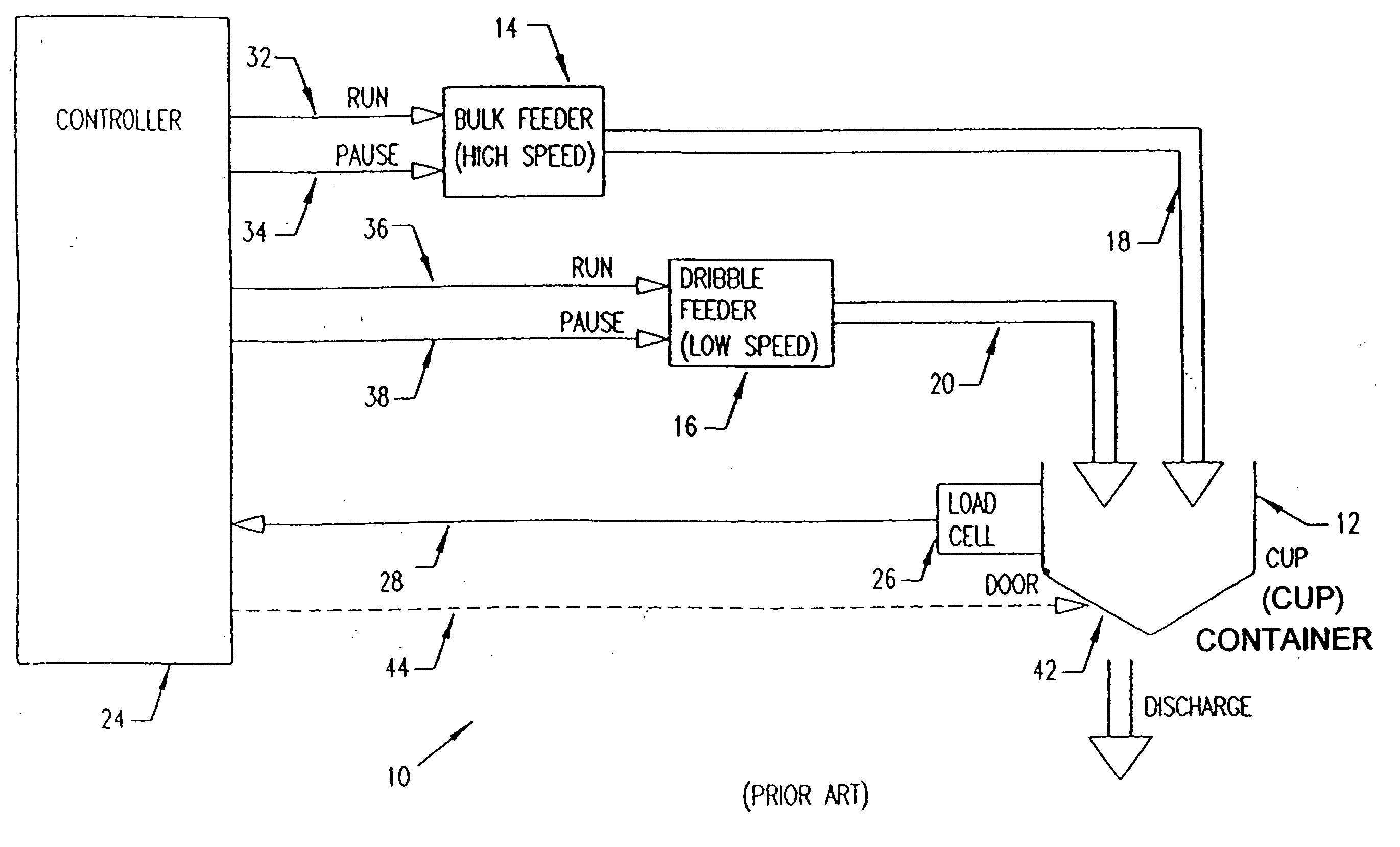 Method and apparatus for weighing fragile items