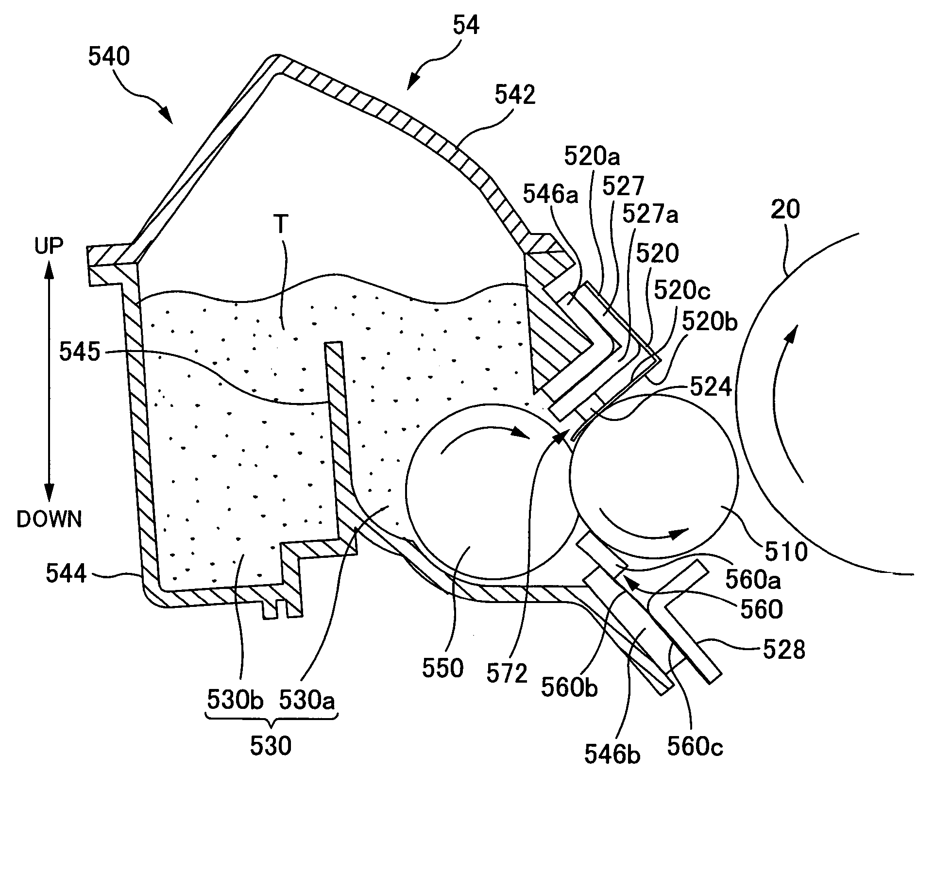 Image forming apparatus having developing device with sealing members and method of manufacture