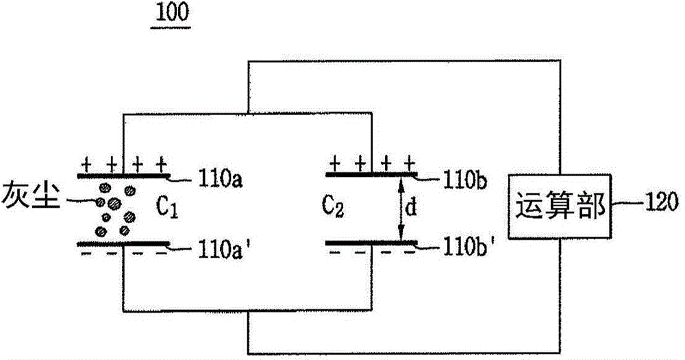 Robot cleaner and method for sensing dust