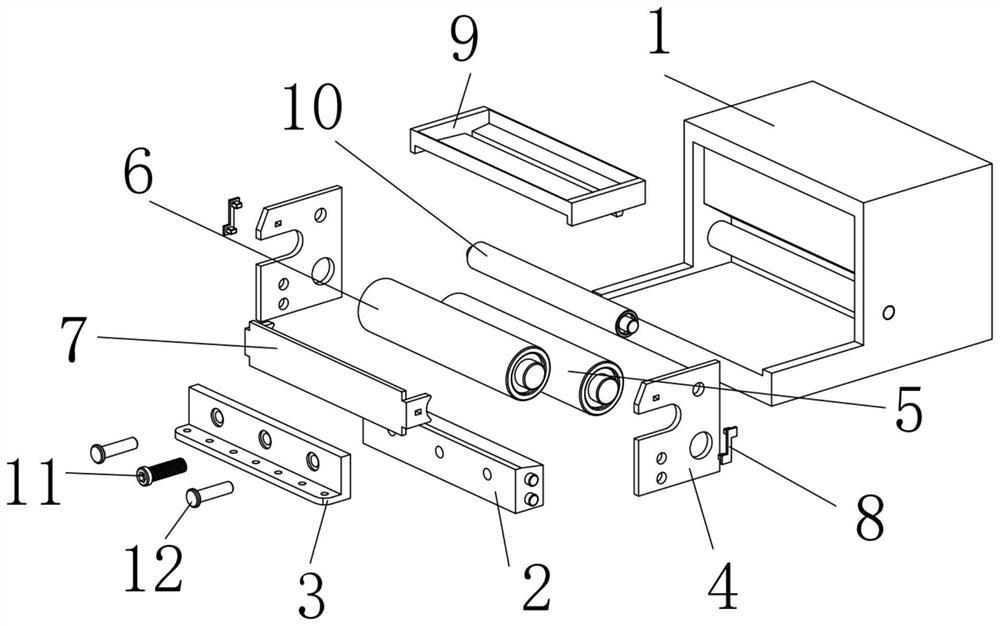 A combined intelligent printing machine