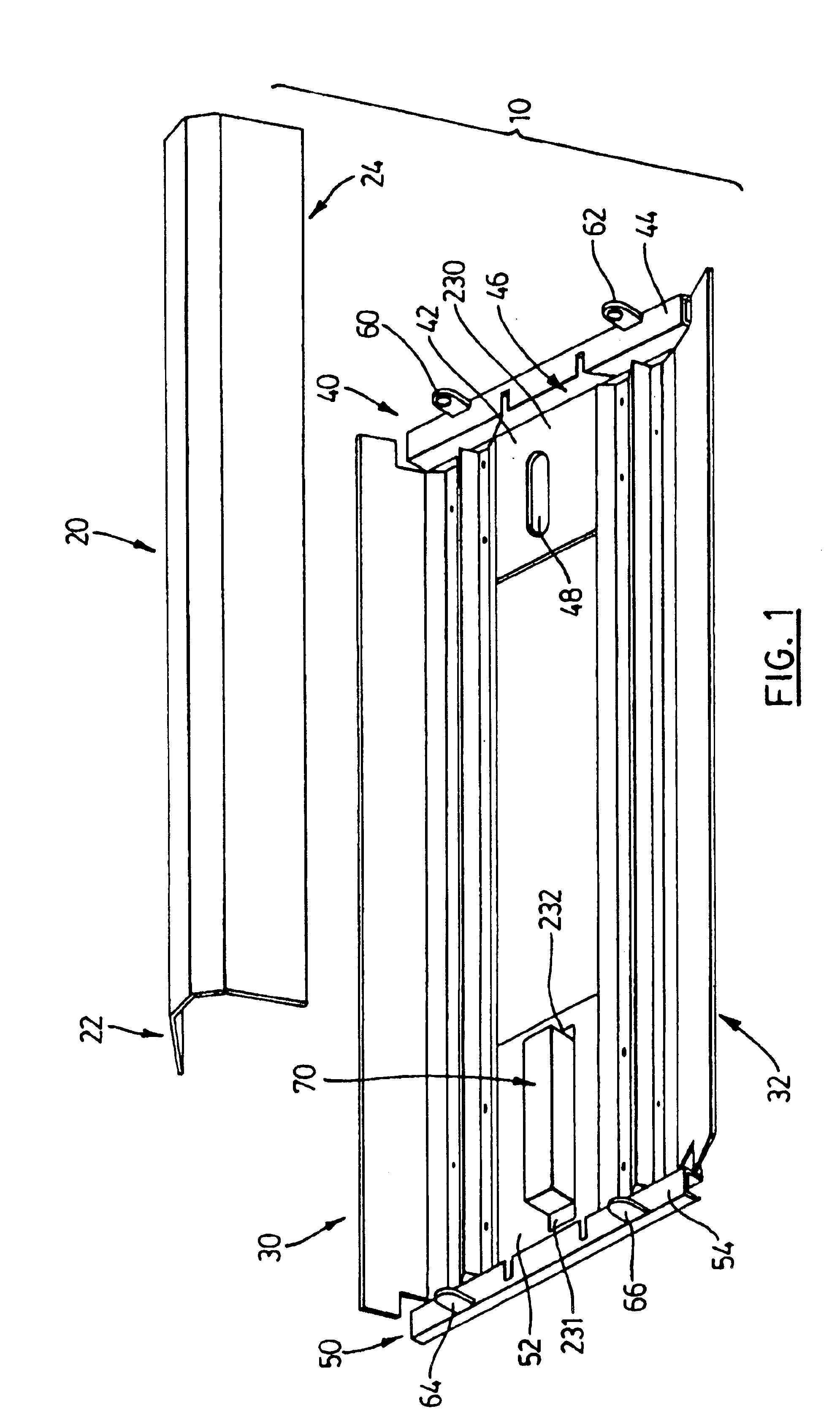 Flourescent light fixture