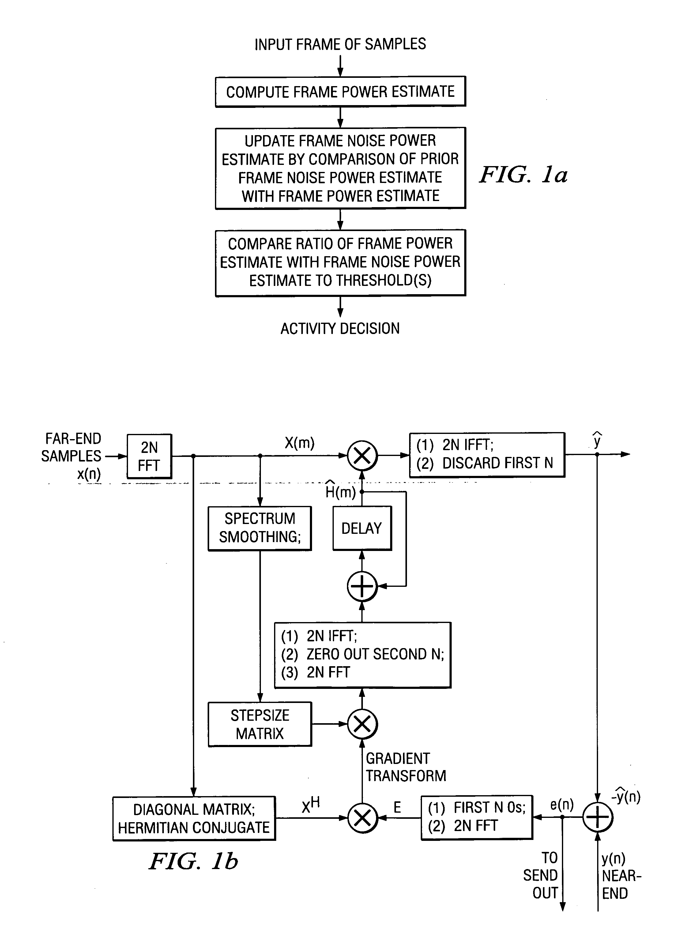 Acoustic echo devices and methods