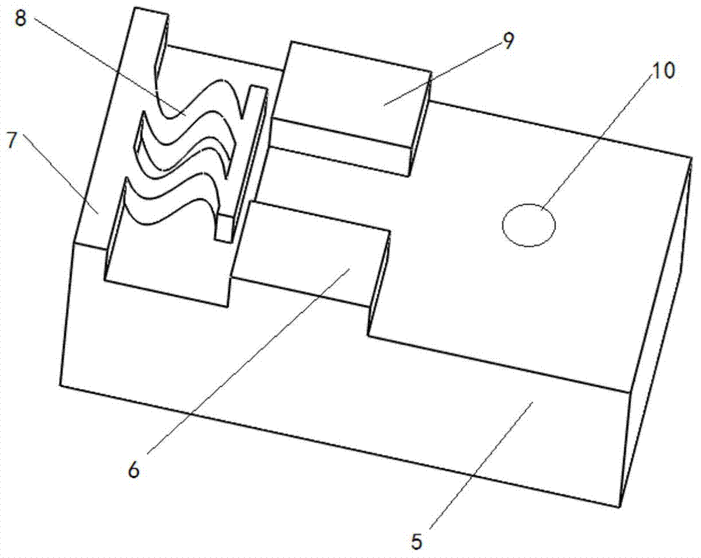 Workpiece holder in ultrasonic testing equipment and positioning method