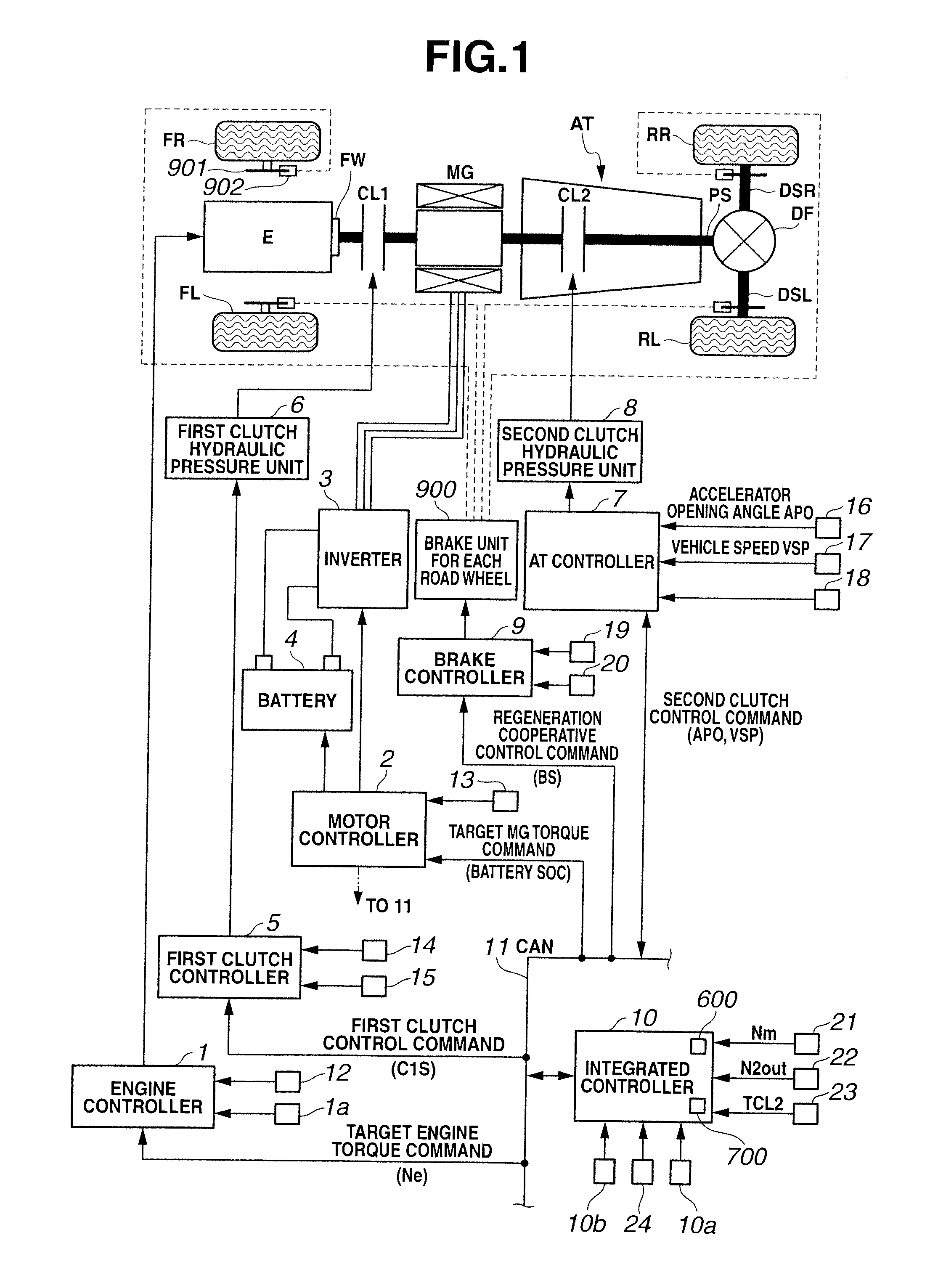 Control apparatus for vehicle and control method therefor