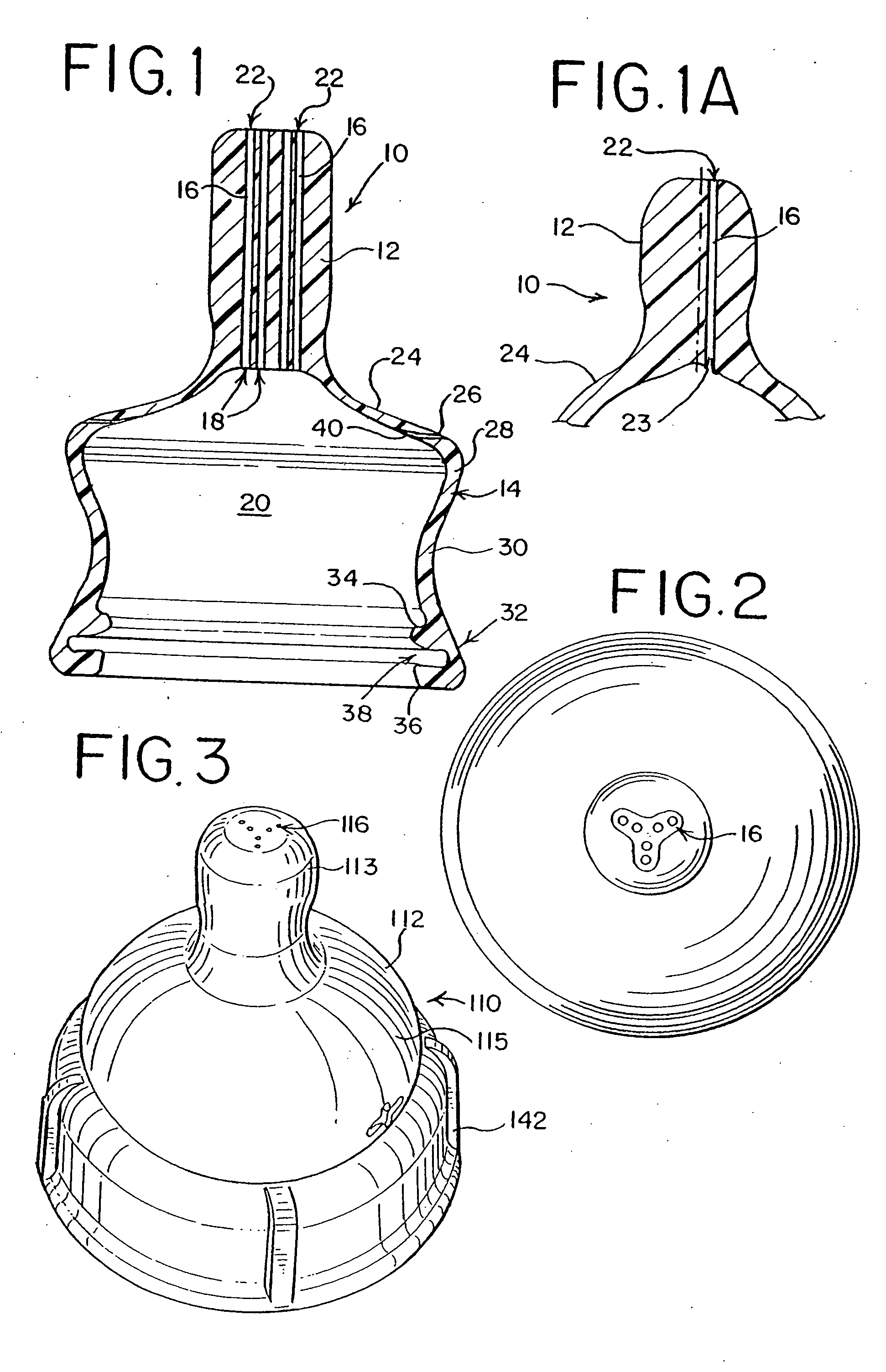 Artificial nipple with reinforcement