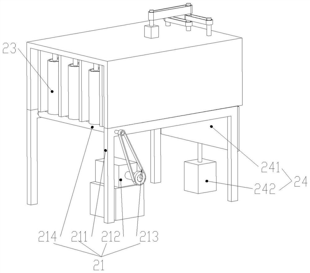 A high-precision wood-panel sander that can be polished on both sides at the same time and its working method