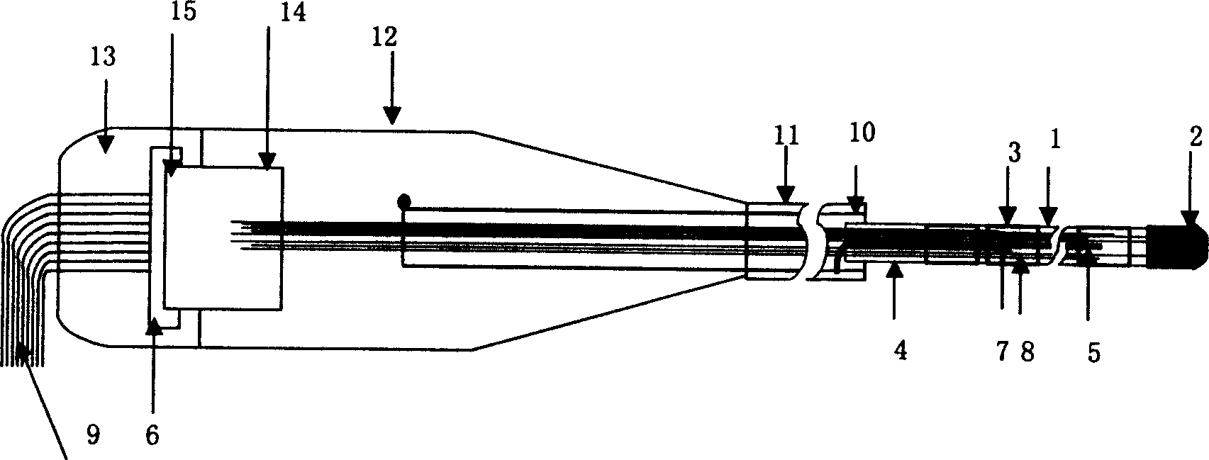 Radio frequency ablation electrode for treating auricular fibrillation