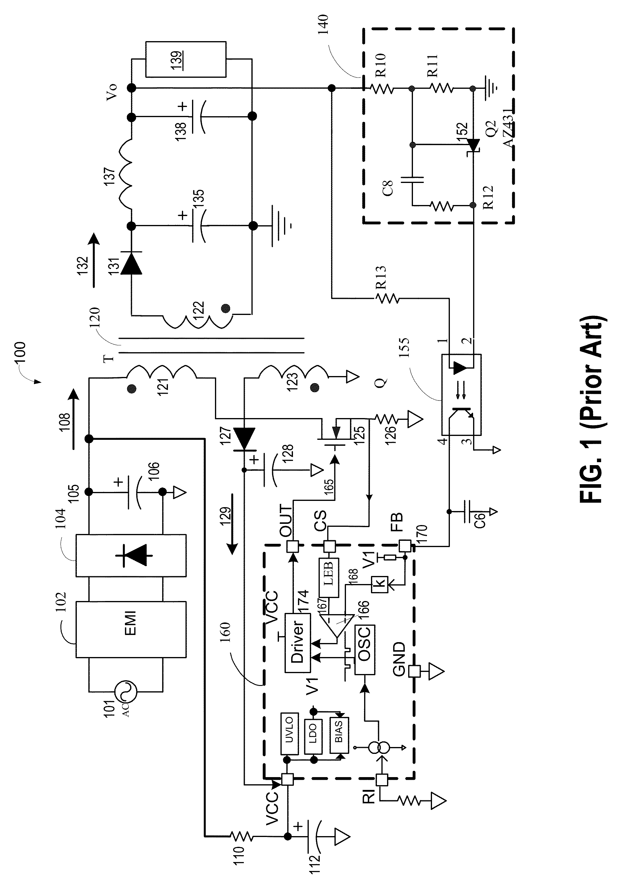 Method and apparatus for controlling a switching mode power supply during transition of load conditions to minimize instability