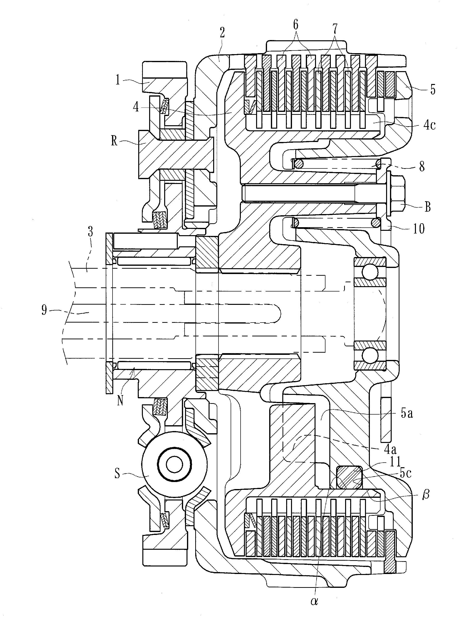 Power transmitting apparatus