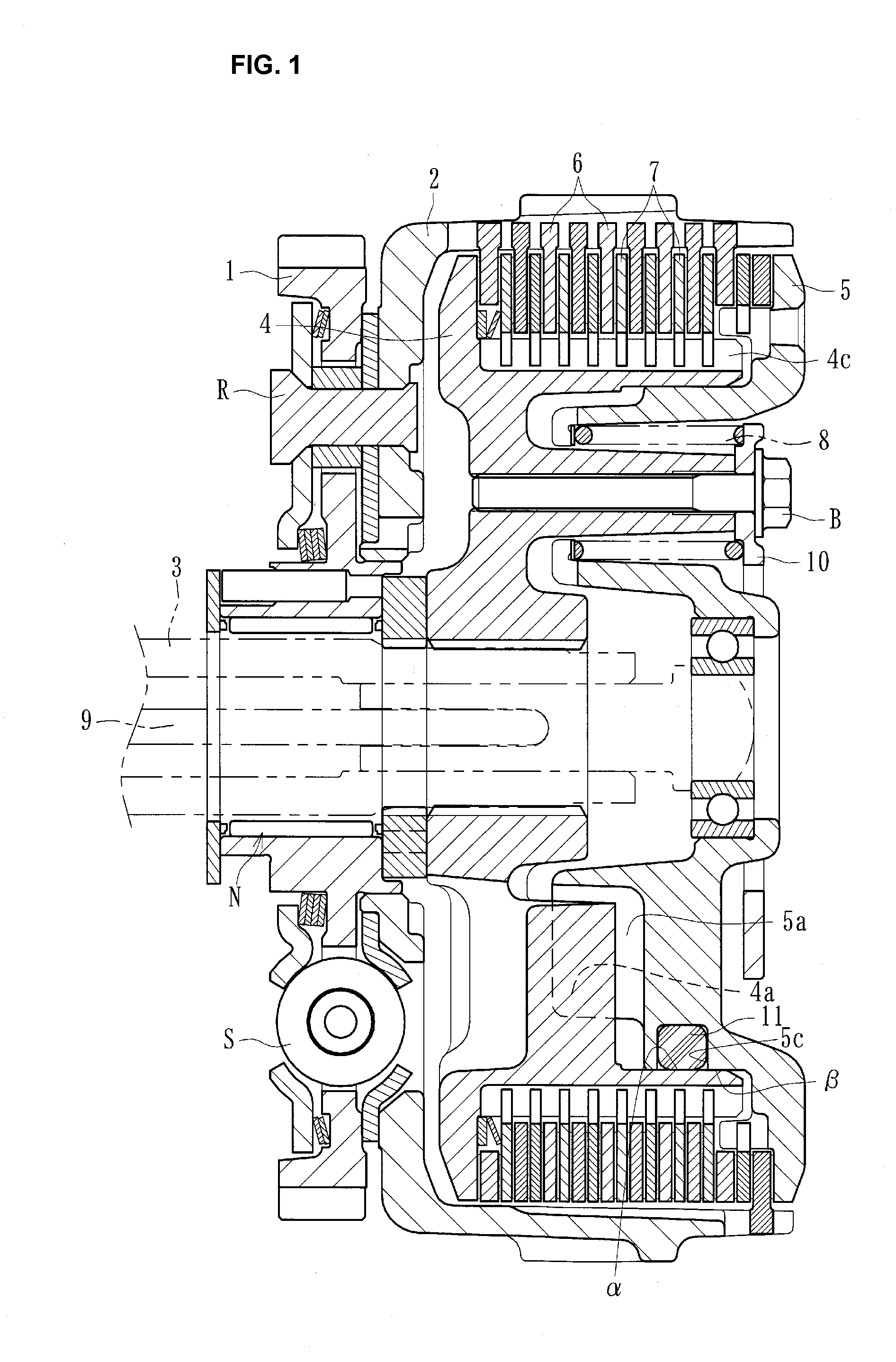 Power transmitting apparatus