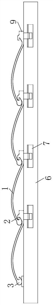 Building roof tile and construction method thereof