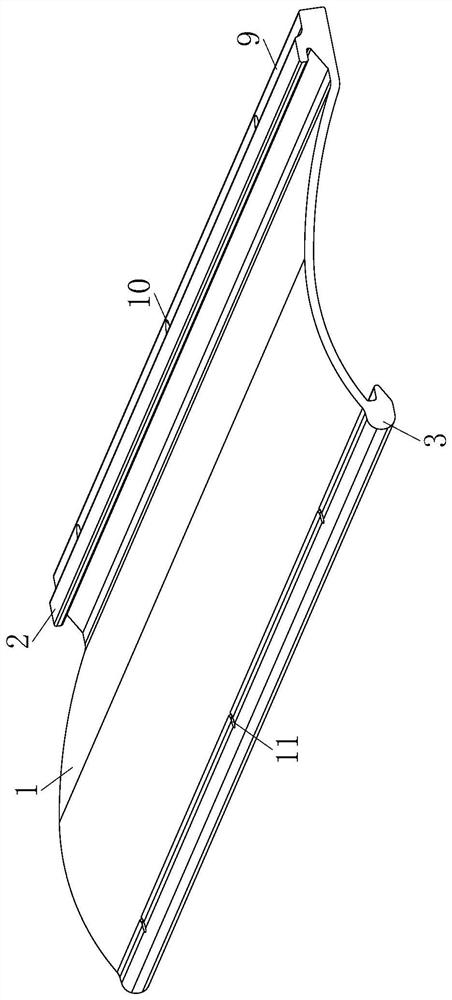 Building roof tile and construction method thereof