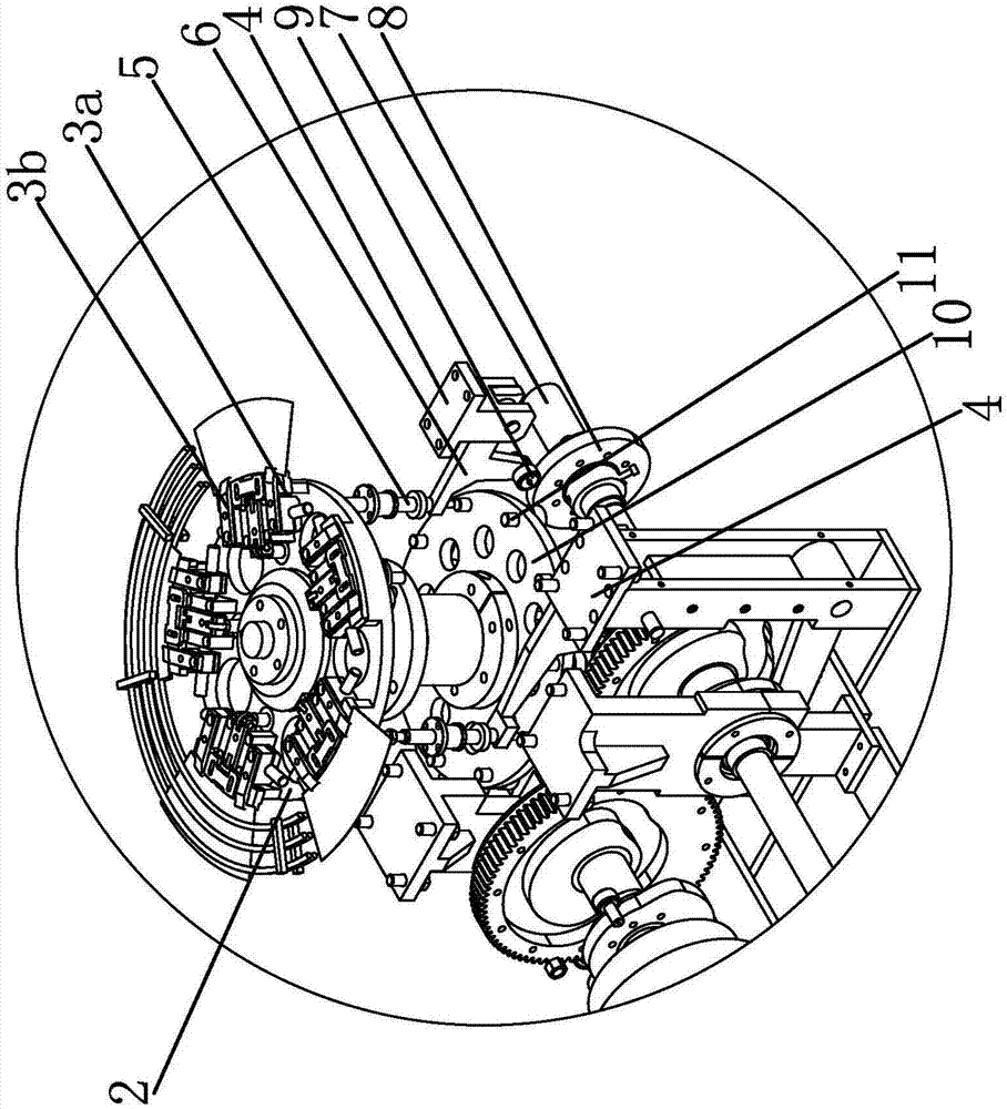 Conveying mechanism of paper cup machine