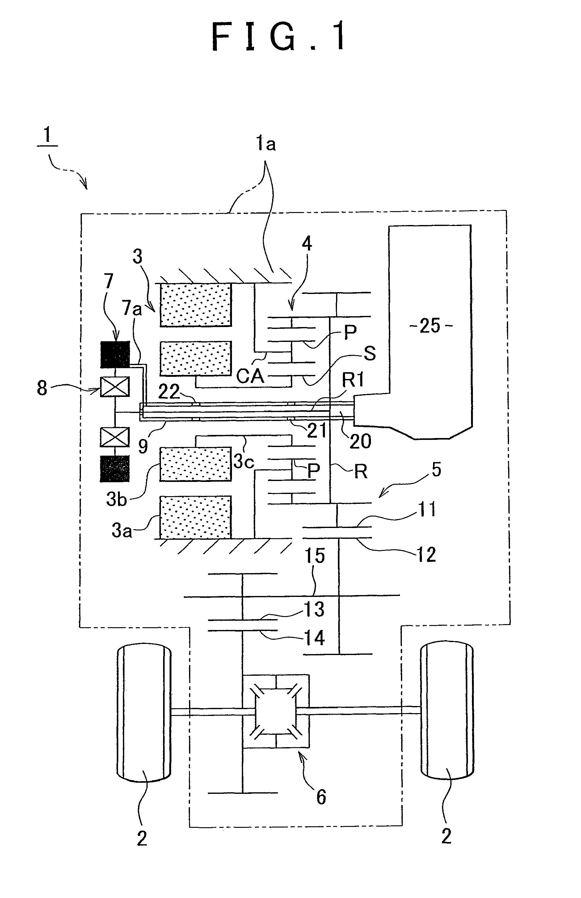 Lubrication of a planetary gear device