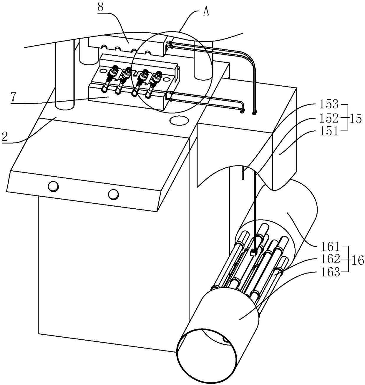 High-precision production injection molding process and injection molding machine