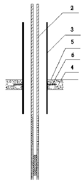 Construction method of foundation pit confined water inrushing emergency water-lowering well