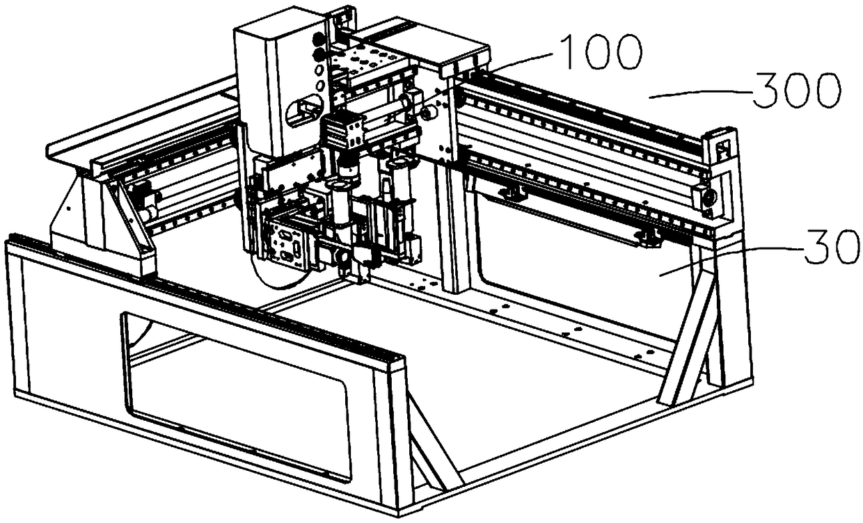 Double-valve built-in weighing type precise dispensing device