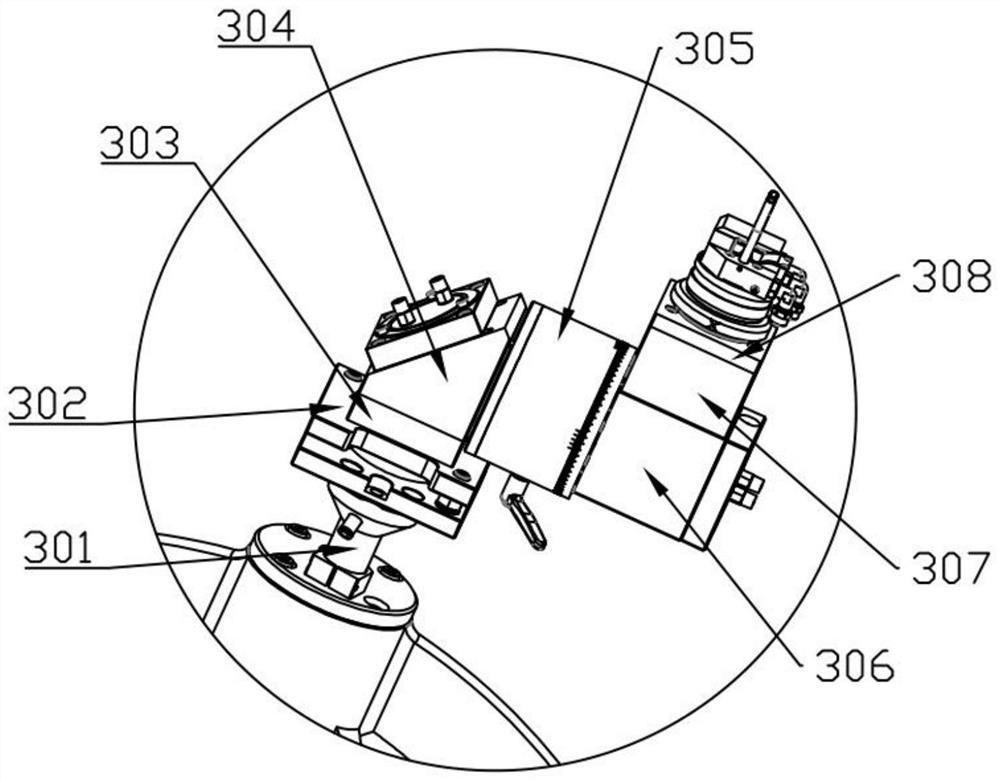 Intelligent welding device for aloft work