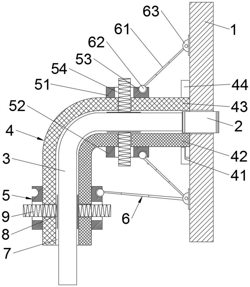 A double-pipeline gas supply system