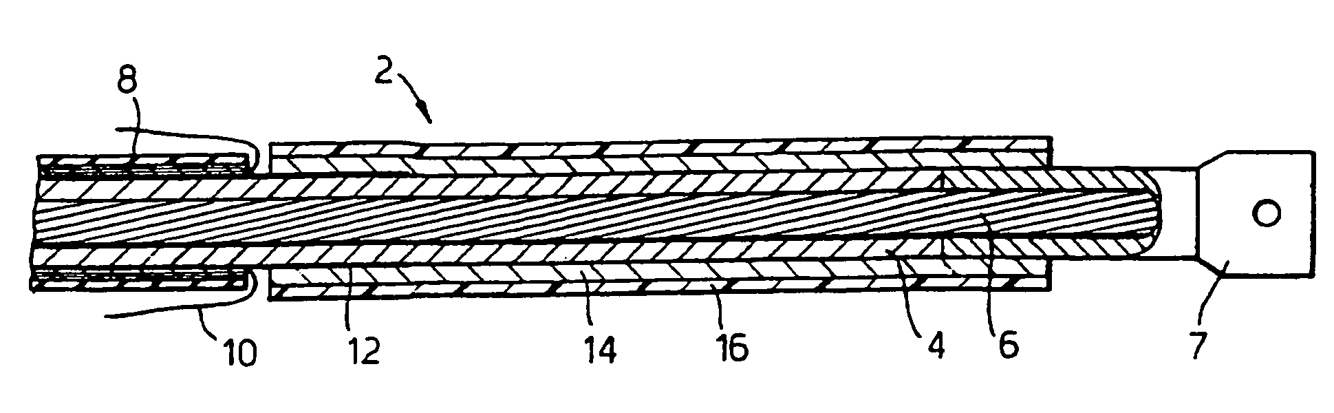 Varistor-based field control tape