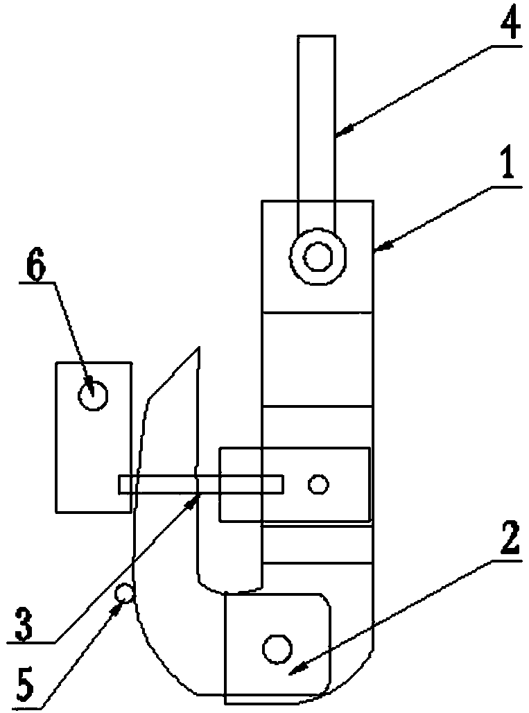 Unhooking device, hoisting hanger and construction method for lowering steel reinforcement cage by hoisting hanger