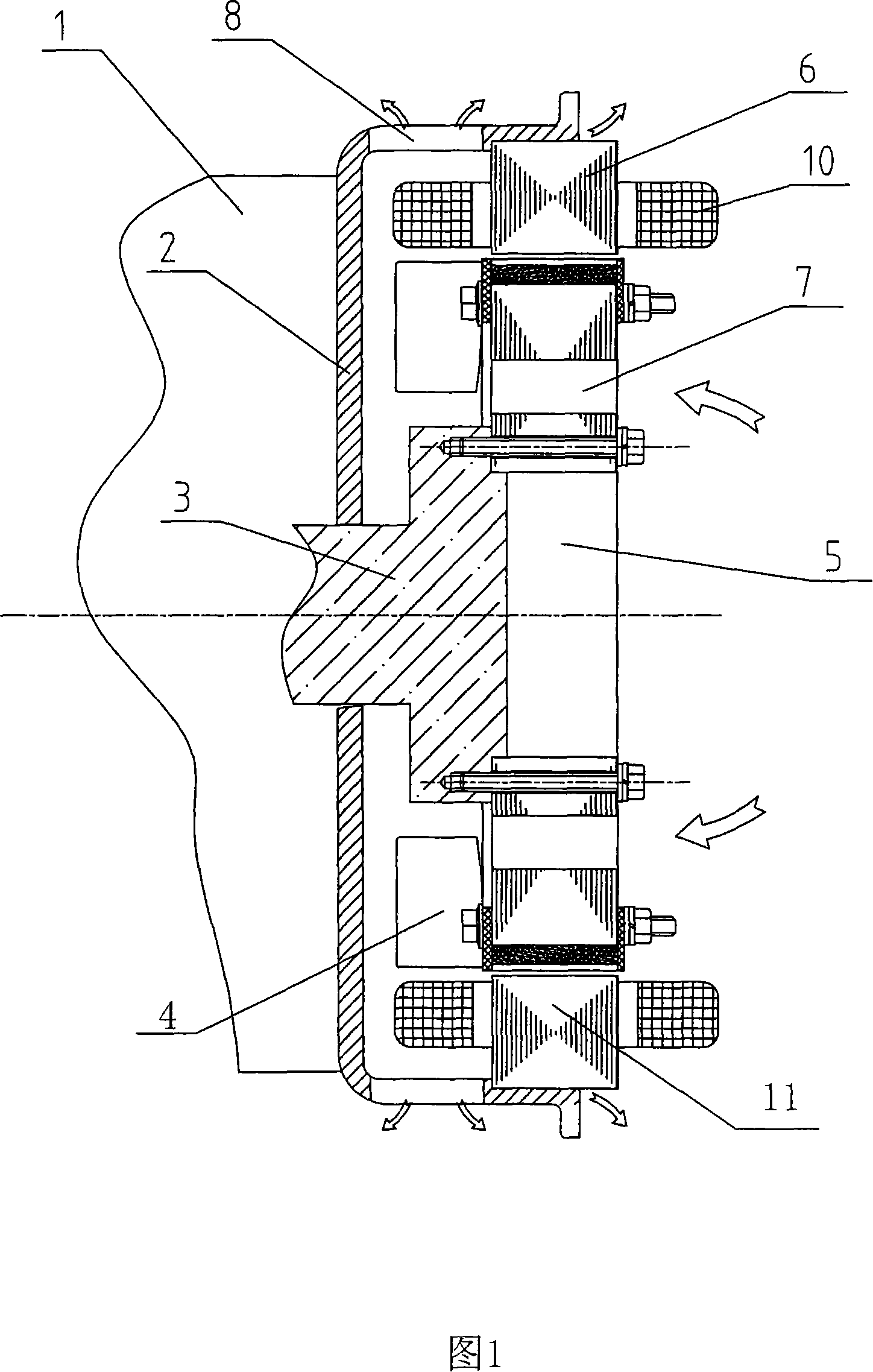 A cooling system for permanent magnetic generator