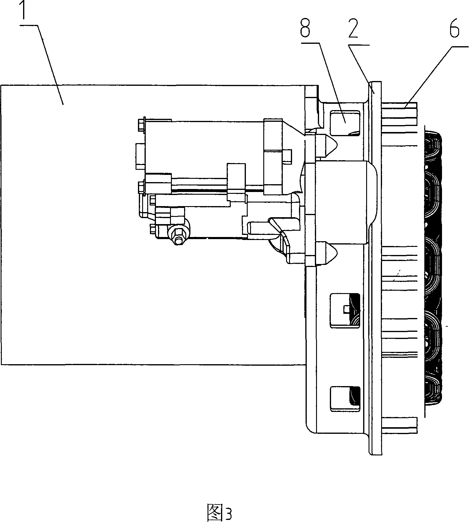 A cooling system for permanent magnetic generator