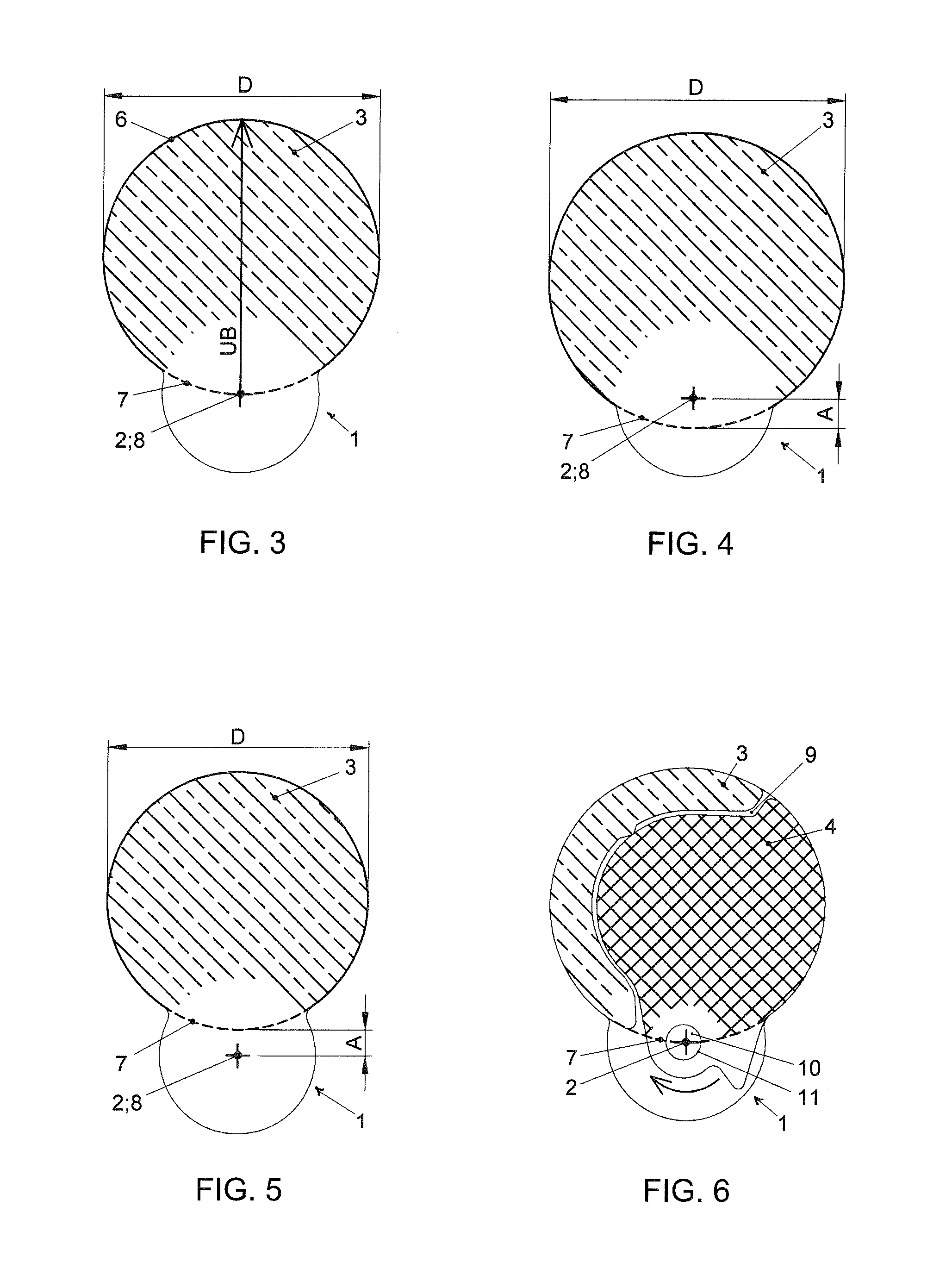 Eccentric shaft assembly having fixed and movable eccentric masses