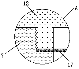 Sampling device used for water quality detection and facilitating solid-liquid separation