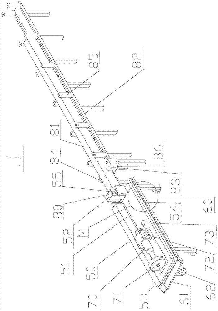 Longitudinal welded pipe inner weld reinforcement grinding machine