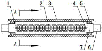 A controllable middle and high roller