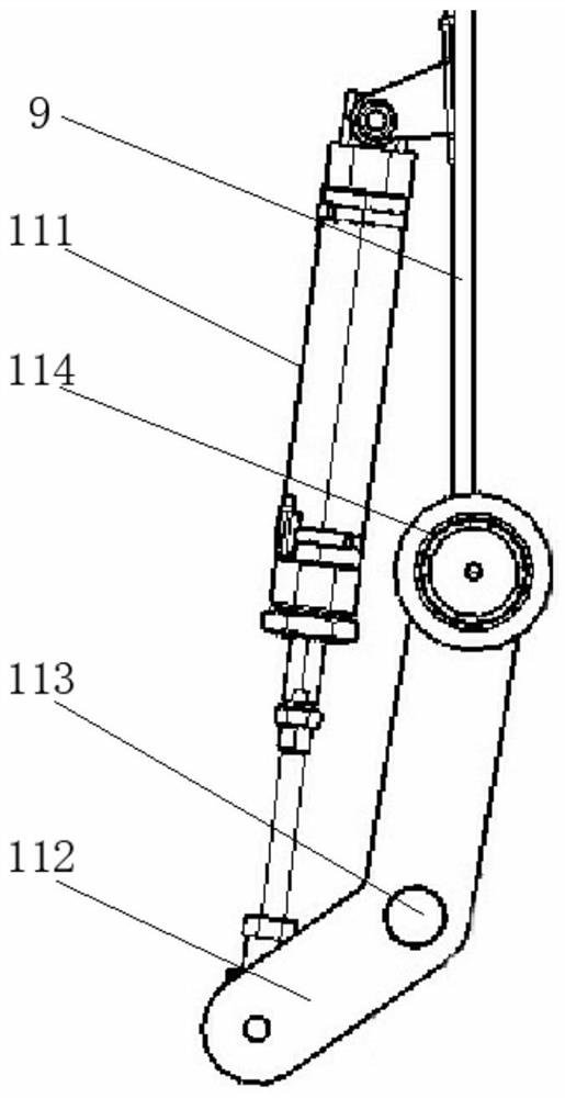 Empty frame and full frame switching mechanism for automobile accessory stacking machining