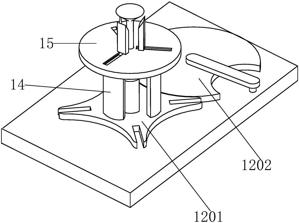 Grooving device for outer surface of lining